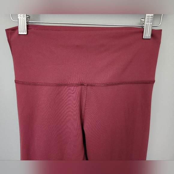 Lululemon Wunder Train Leggings Maroon Size 8 - Picture 2 of 8